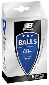 Sunflex 3 Star Table Tennis Balls