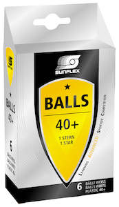 Sunflex 1 Star Table Tennis Balls