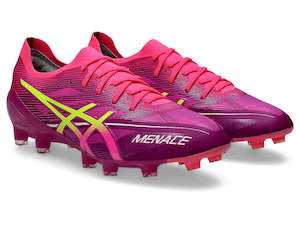 ASICS Menace 5 Boot - Hot Pink/Safety Yellow