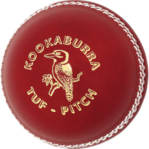 Kookaburra Tuf Pitch Red Cricket Ball (Dozen)