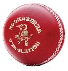 Cricket Balls: Kookaburra Regulation Red Cricket Ball (Dozen)