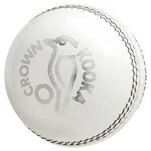 Cricket Balls: Kookaburra Crown White Cricket Ball (Dozen)