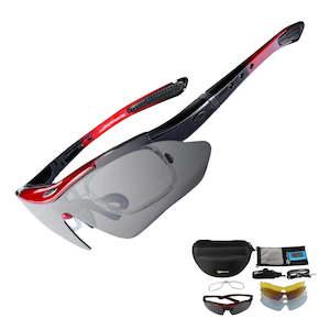 Christmas Gift Ideas: Rockbros Cricket Sunglasses - Red