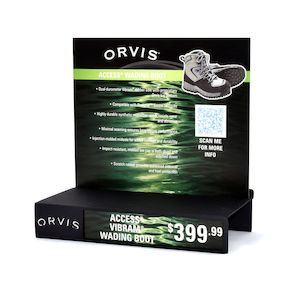 Orvis Merchandiser - Wading Shoe Shelf - Kilwell