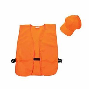 Sporting good wholesaling - except clothing or footwear: Allen Shooting Vest And Hat Combo Blaze Orange - Kilwell