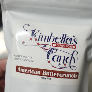 American Buttercrunch 150g Kimbella's Candy