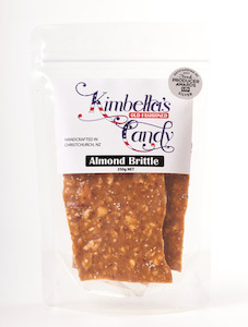 Old Fashioned Almond Brittle 250g Kimbella's Candy