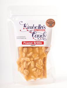 Old Fashioned Peanut Brittle 250g Kimbella's Candy