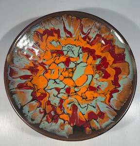 Decorative large bowl