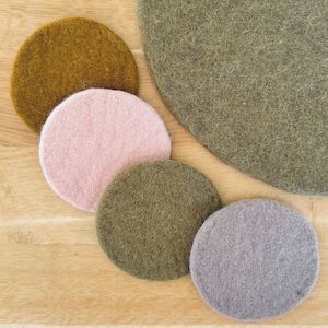 Sheeted Felt Coaster - Multi