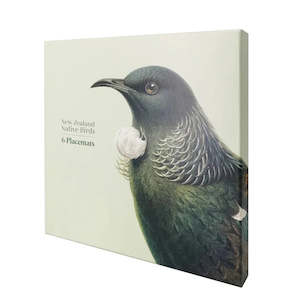 Hushed NZ Birds - boxed placemats