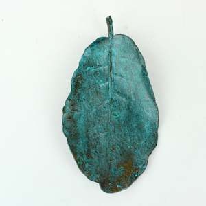 Copper Green Puka Leaf I