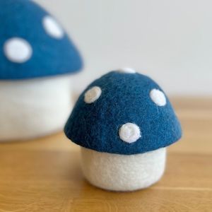 Toadstool box - Blue