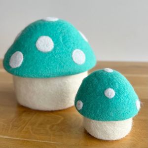 Toadstool box - Turquoise