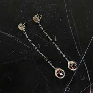 Art gallery: Rosecut Garnet earrings