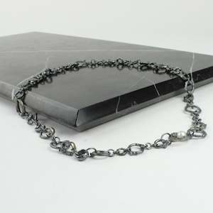 Art gallery: Pearl Chainmail necklace