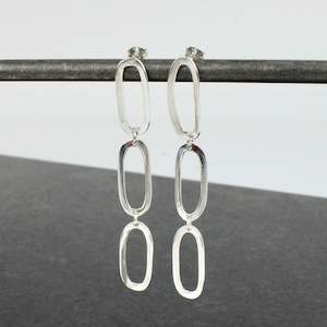 Kauri chain earrings