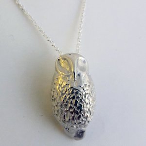 Ruru pendant silver