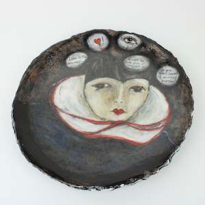 Art gallery: Clown plate