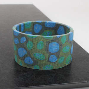 Blue/Green Cobblestone bangle