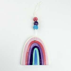 Art gallery: Beaded rainbow III