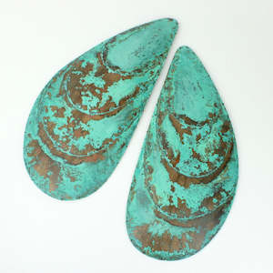 Art gallery: Pair of Mussel shells - copper