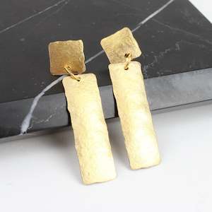 Ladder studs - gold