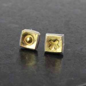 Art gallery: Noughts and Crosses studs