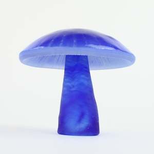 Blue Mushroom - medium