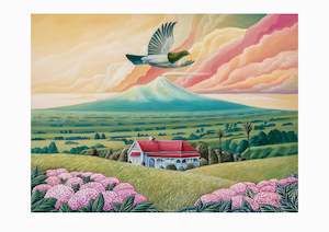 Art gallery: Kereru @ South Taranaki from painting