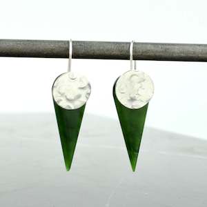 Triangular and Circle Earrings