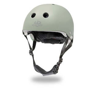 Tiny Tot: Toddler Bike Helmet - Matte Silver Sage