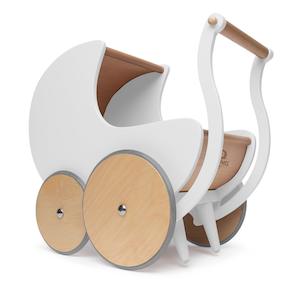 Play Prams: Pram Walker - White