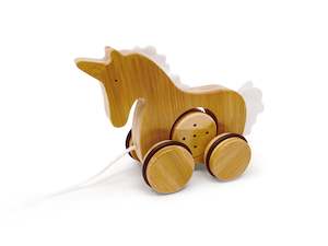 Bamboo Push & Pull - Unicorn