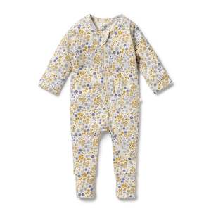 General: Little Meadow Organic Zipsuit with Feet