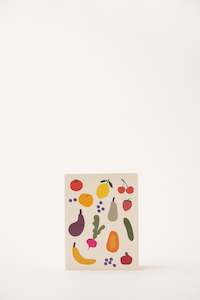 Homewares: Colourful Fruit - Greeting Card