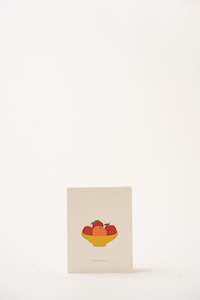 Homewares: Thank You Fruit Bowl - Greeting Card