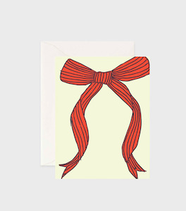 Homewares: Ribbon - Greeting Card