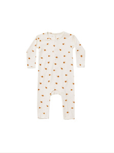 Ribbed Baby Jumpsuit - Snails