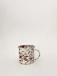 Enamel Mug - Red Splatter