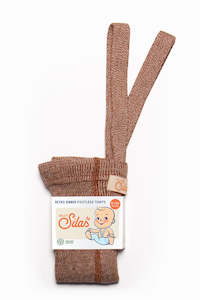 Silly Silas: Footless Cotton Tights - Salted Caramel