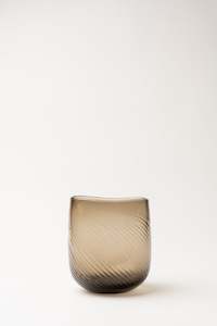 20 Vases: Pinch Vase - Grey smoke