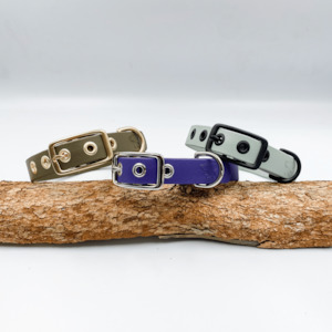 *NEW* Waterproof BioThane® - Custom Dog Collar - Luxe Traditional