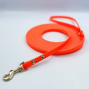 Dog Lead: Waterproof BioThane® - Custom Dog Lead - Long Line