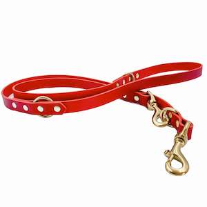 Dog Lead: Genuine Leather - Custom Dog Lead - Multi-Use Lead