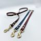 Genuine Leather - Custom Dog Lead - Flat Double/Split