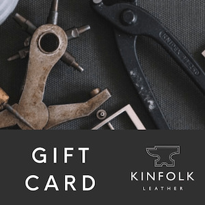 Gift Cards: Kinfolk Leather gift card