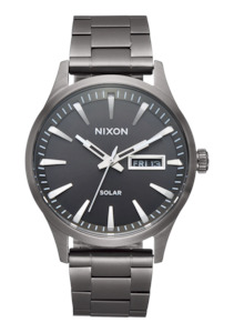 NIXON Solar Sentry Stainless Steel