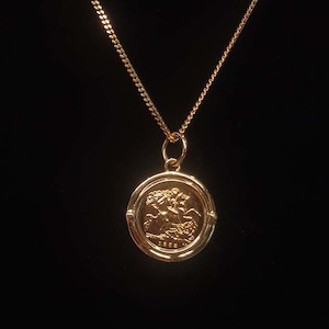 22ct Gold Full Sovereign Pendant