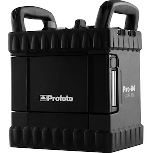 Studio photography: Profoto Pro B4 1000w battery pack